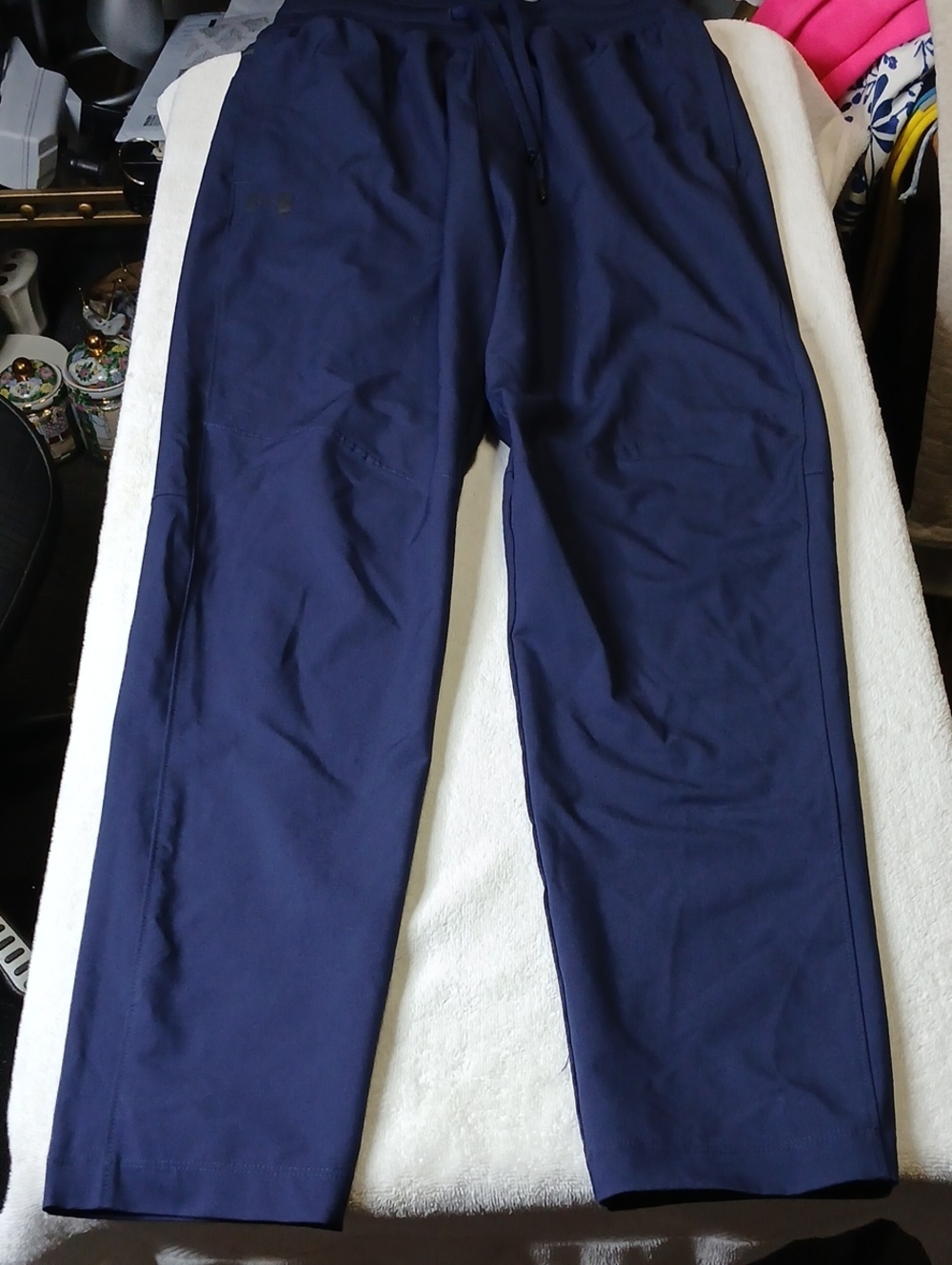 Under Armour Navy Athletic Drawstring Pants